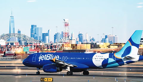 JetBlue flights ground stopped by FAA