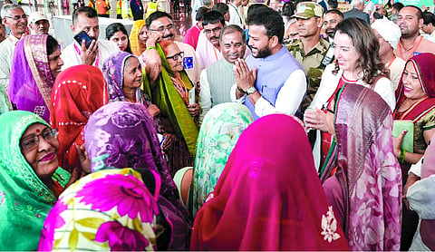 Jewar’s land donors become first passengers at Noida International Airport