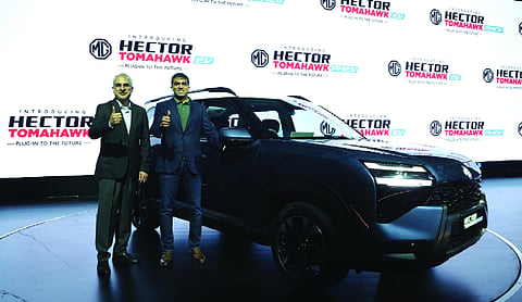 JSW-MG Motor launches Hector Tomahawk as EV and PHEV