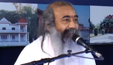 File photo: Acharya Pramod Krishnam. Photo: Mohd Waseem Ansari / Wikimedia Commons (CC BY-SA 4.0), SAMBHAL.