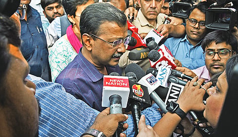 Kejriwal accuses BJP of insulting freedom fighters