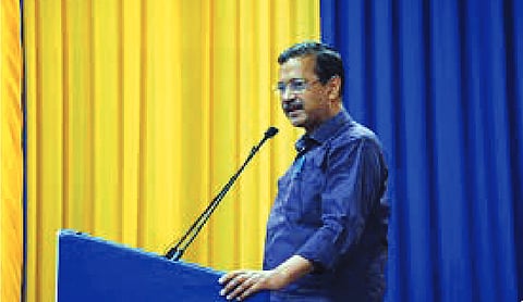 Kejriwal arrives in Goa to campaign for Ponda bypoll