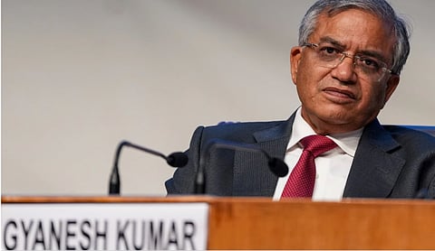 Chief Election Commissioner Gyanesh Kumar. PTI image.