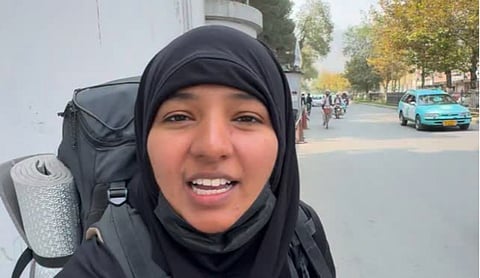 Kerala travel vlogger Arunima I Image source: Instagram/@backpacker_arunima