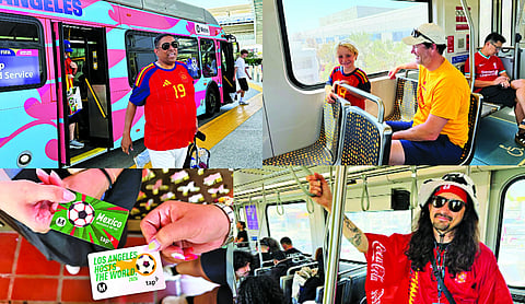 LA uses World Cup to show off upgraded public transit