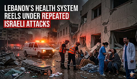 Lebanon’s health system reels under repeated Israeli attacks