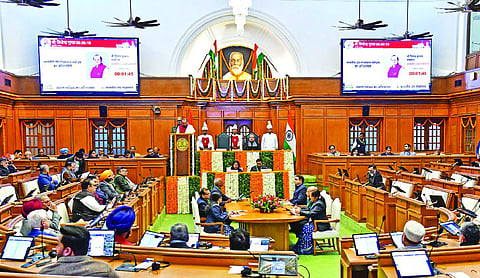 LG Saxena praises Government’s 10-month performance