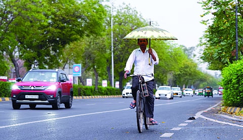 Light rain, gusty winds cool down Delhi-NCR