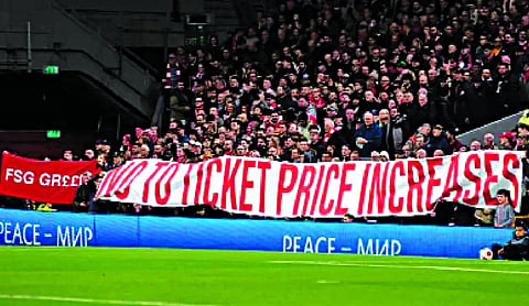 Liverpool scales back plans for ticket price increases after protests from fans
