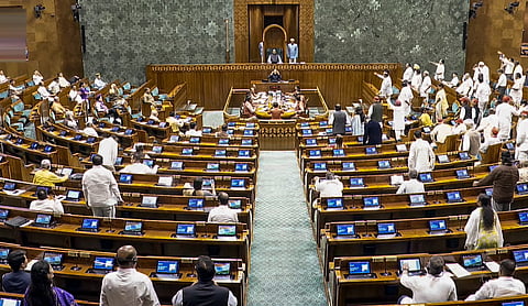 Lok Sabha adjourned till 2 pm amid opposition protests