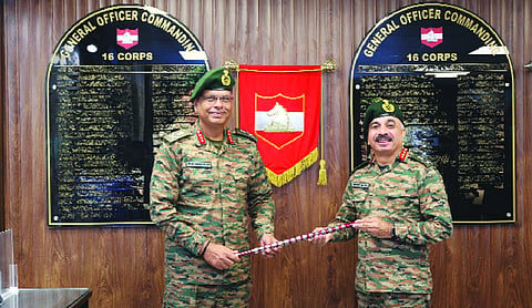 Lt-Gen Mohit Seth takes over command of White KNIGHT CORPS