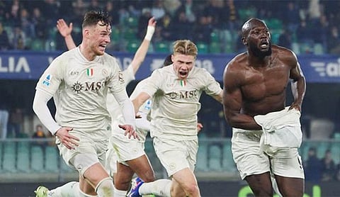 Lukaku’s last-gasp goal ends Napoli’s winless run