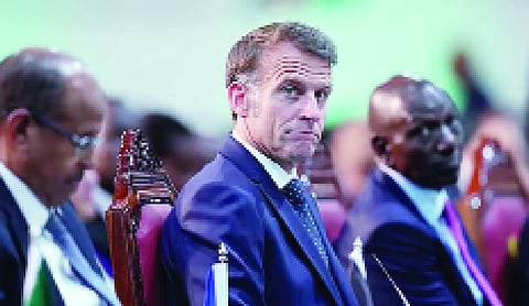 Macron faces backlash after interrupting Africa summit panel