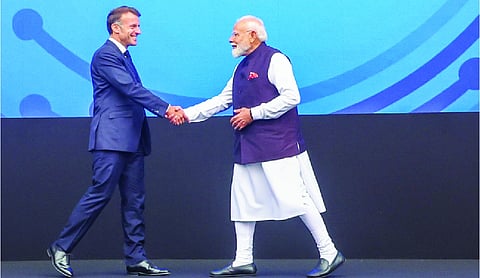 Macron hails India’s innovation leadership, seeks deeper tech ties
