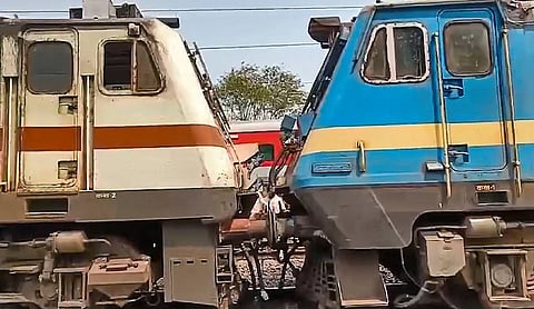 Major train collision averted near Bhubaneswar after 2 trains end up on same track