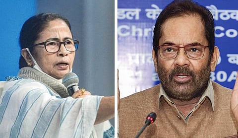 Mamata 'protecting’ criminals, says Naqvi