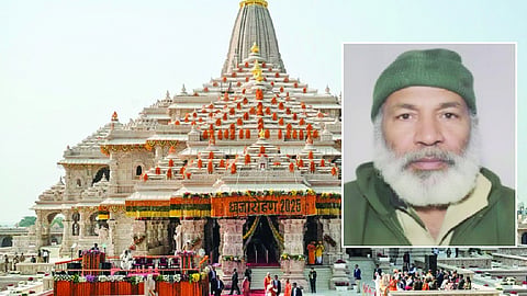 Man detained over ‘attempt’ to offer namaz at Ram temple