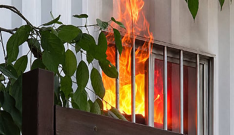 Man dies after being trapped in house fire in Gwalior