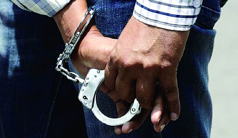 Man held for killing stepson