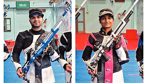 Mane, Sakshi better national record scores in air rifle trials