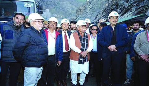 Manohar Lal reviews NHPC hydroelectric projects in J&K