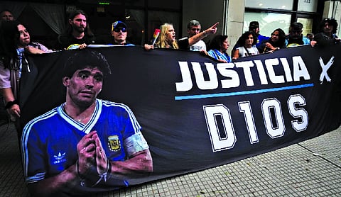 Maradona’s daughter assails doctor in negligence trial