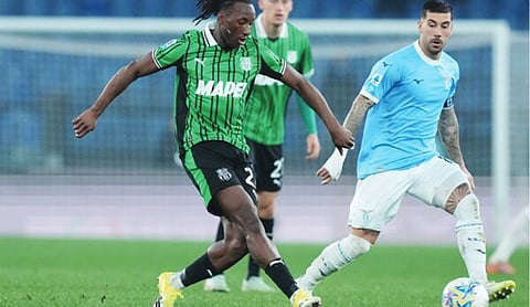 Marusic goal in stoppage time gives Lazio win over Sassuolo