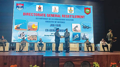 Mega job fair for ex-servicemen
