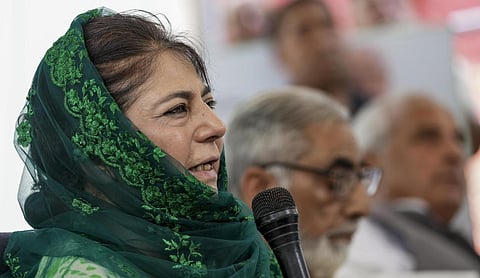 PDP president Mehbooba Mufti  (PTI Image)