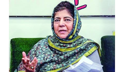 Mehbooba urges Gadkari to retain NH-701 alignment