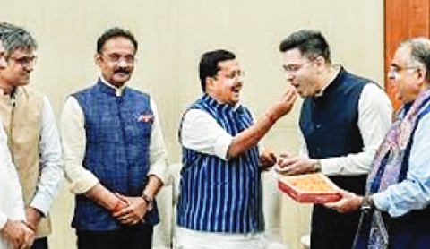 Memes flood social media as 7 AAP MPs join BJP