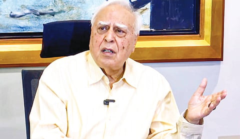 Merger of 7 AAP MPs with BJP unconstitutional, says Kapil Sibal