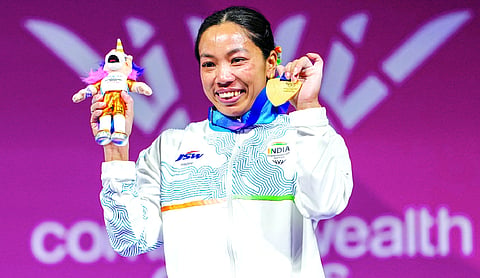 Mirabai completes hattrick of golds at CWG