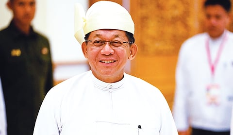 Myanmar’s president sworn in amid global criticism