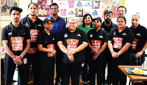 NAB launches café run entirely by visually impaired youth