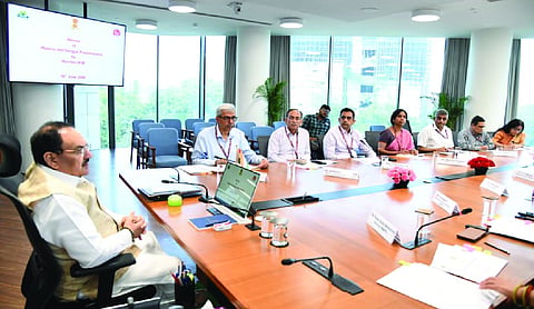 Nadda reviews dengue, malaria preparedness ahead of monsoon season