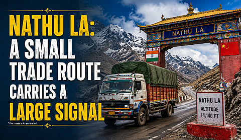 Nathu La: A small trade route carries a large signal