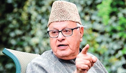 National Conference President Farooq Abdullah escapes unhurt in firing