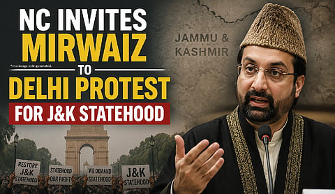 NC invites Mirwaiz to Delhi protest for J&K Statehood