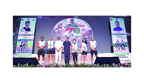 NCC organises cyclothon to commemorate 79 years of India’s Independence