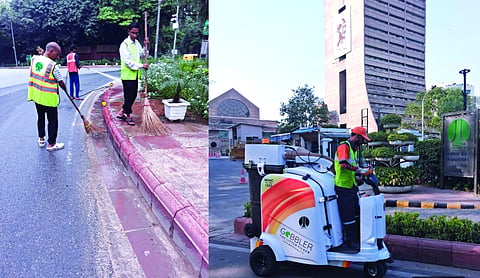 NDMC steps up night cleaning, deploys 300 workers ahead of BRICS