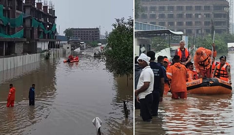 NDRF evacuates 85 people from flood-hit areas in Surat