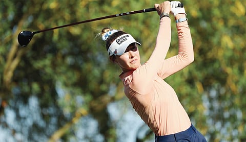 Nelly Korda hits her stride and builds 2-shot lead in Phoenix