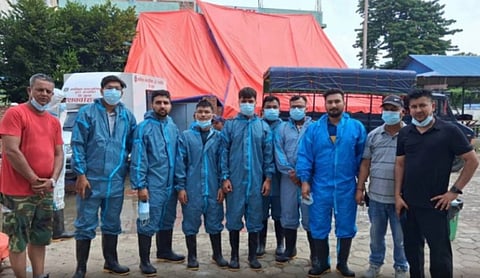 Doctor&amp;#039;s team at Chitwan | Source: HimalayanTimes