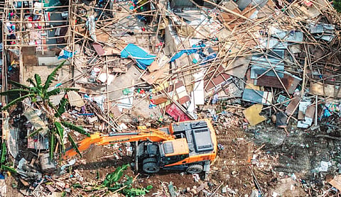Nepal’s Government demolishes illegal structures in Kathmandu
