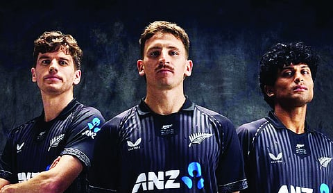 New Zealand unveil special jersey for India ODIs