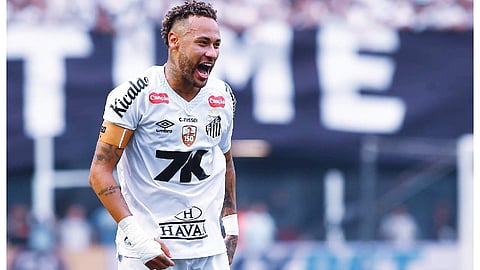 Neymar extends contract with Santos until the end of 2026