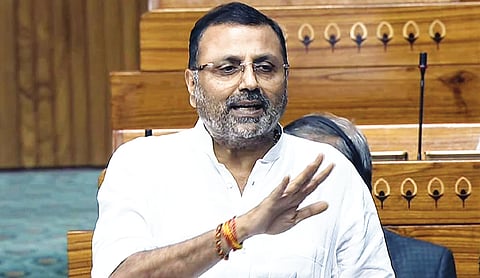 Nishikant Dubey refutes claims of disrespecting Biju Patnaik