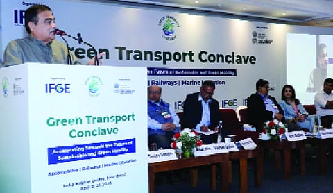 Nitin Gadkari stresses multi-fuel strategy at Green Transport Conclave