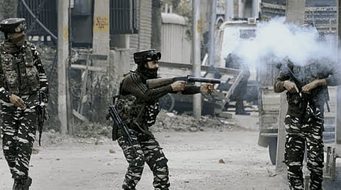 Representational image of Indian Army personnel during an operation in Jammu and Kashmir. | Photo: PTI